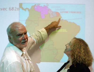 Reinhard Papp und Prof. Eva Lavric