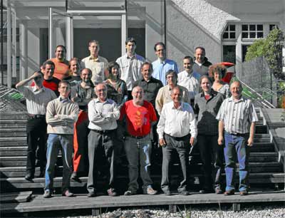  Die Teilnehmer an der ITER Scenario Modelling Working Session in Innsbruck. In der u …