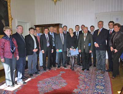 Eine Delegation der Tbilisi State University (TSU) aus Georgien besuchte die Universi …