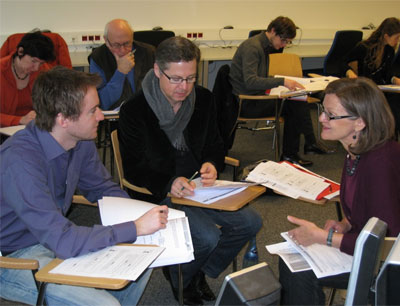 Die Lehrenden des „Innsbrucker Modells der Fremdsprachendidaktik“ erfuhren im Rahmen  …