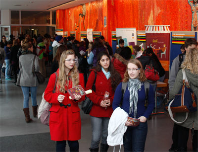 Über 10.000 Schülerinnen und Schüler informierten sich am Campus Innrain über die Stu …