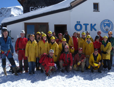 Exkursion der Tagungsteilnehmer zu Tirols größtem Höhlensystem, der Spannagel Höhle a …