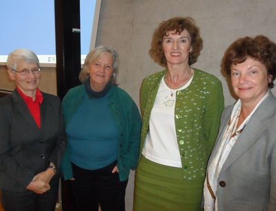 V.l.: Erna Appelt, Mascha Madörin, Veronika Eberharter, Angelika Ritter Grepl