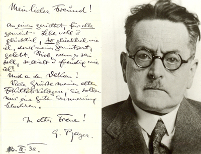 Gustav Bayer und sein Abschiedsbrief
