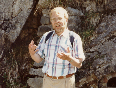 Prof. Axel Borsdorf im Hintersteiner Tal (bei Hindelang).