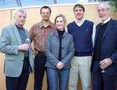 Dekan Stephan Laske, Prof. Kurt Matzler Uni Klagenfurt, Dr. Birgit Renzl, Prof. Todd  …