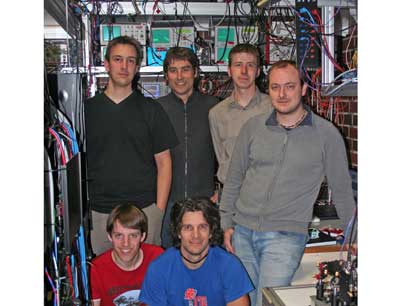 Das Team um Prof. Hanns-Christoph Nägerl vom Institut für Experimentalphysik der Univ …