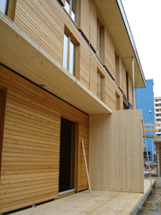 Stiftungslehrstuhl für Holzbau kreiert „Holzhochhaus“