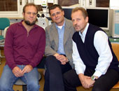 Das Sprecherteam des neuen Spezialforschungsbereichs: Pidder Jansen-Dürr, Lukas Huber …