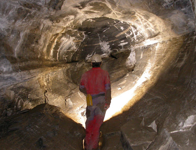 Die Klima-Zeitreihe basiert auf Tropfsteinproben einer Höhle