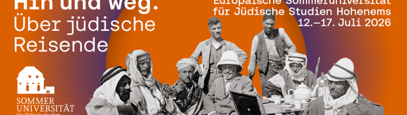 Europäische Sommeruniversität für Jüdische Studien Bildmotiv des Sujets - Hin und weg. Über jüdische Reisende
