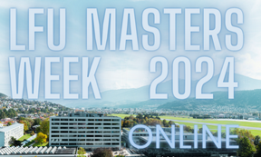 Information LFU Masters Week Hintergundbild Campus Technik vom Dach des VFH-Hauses