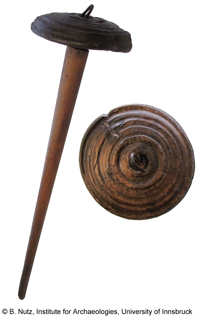 Iceland_top whorl spindle 1805