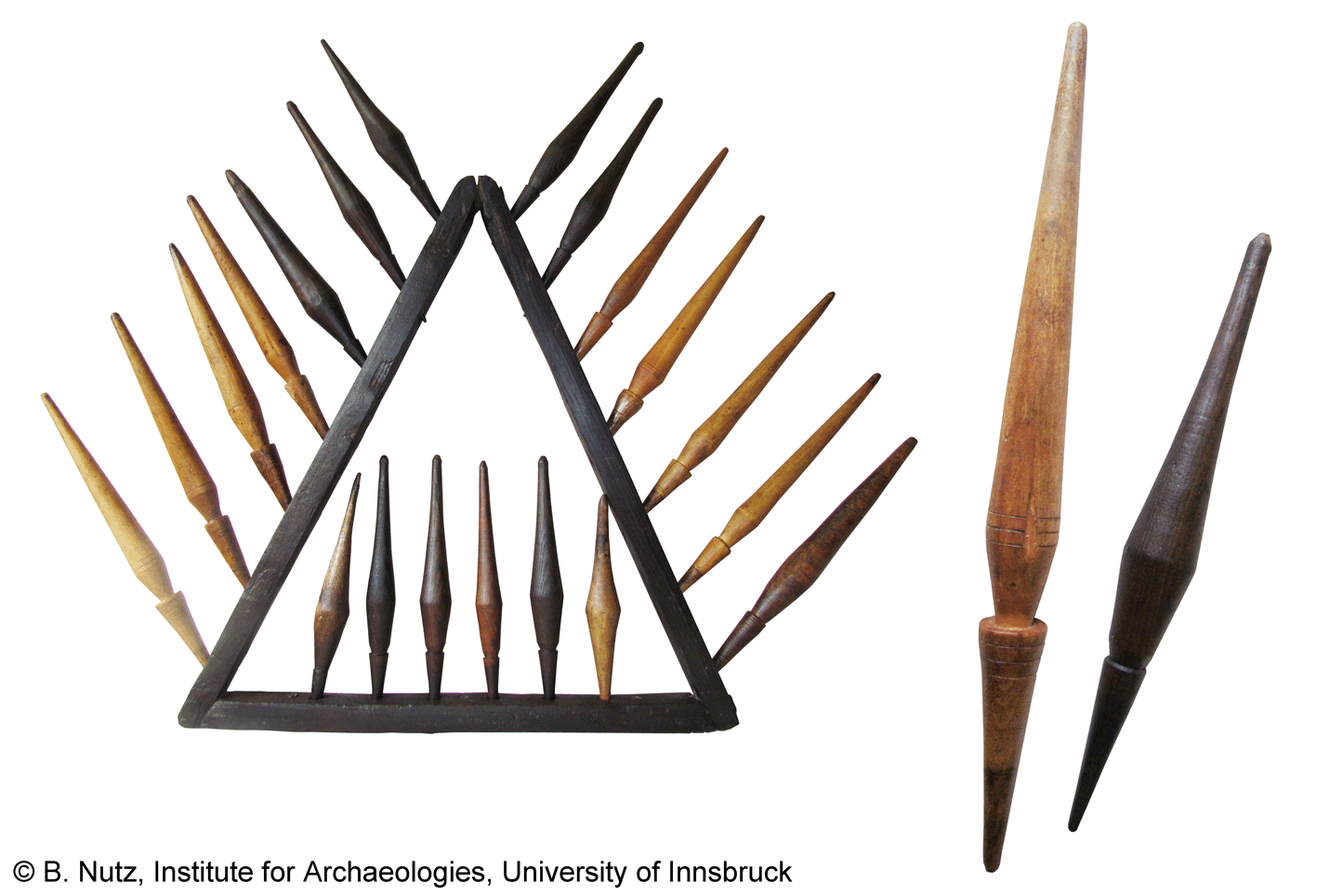 Italy, Piedmont, spindle rack