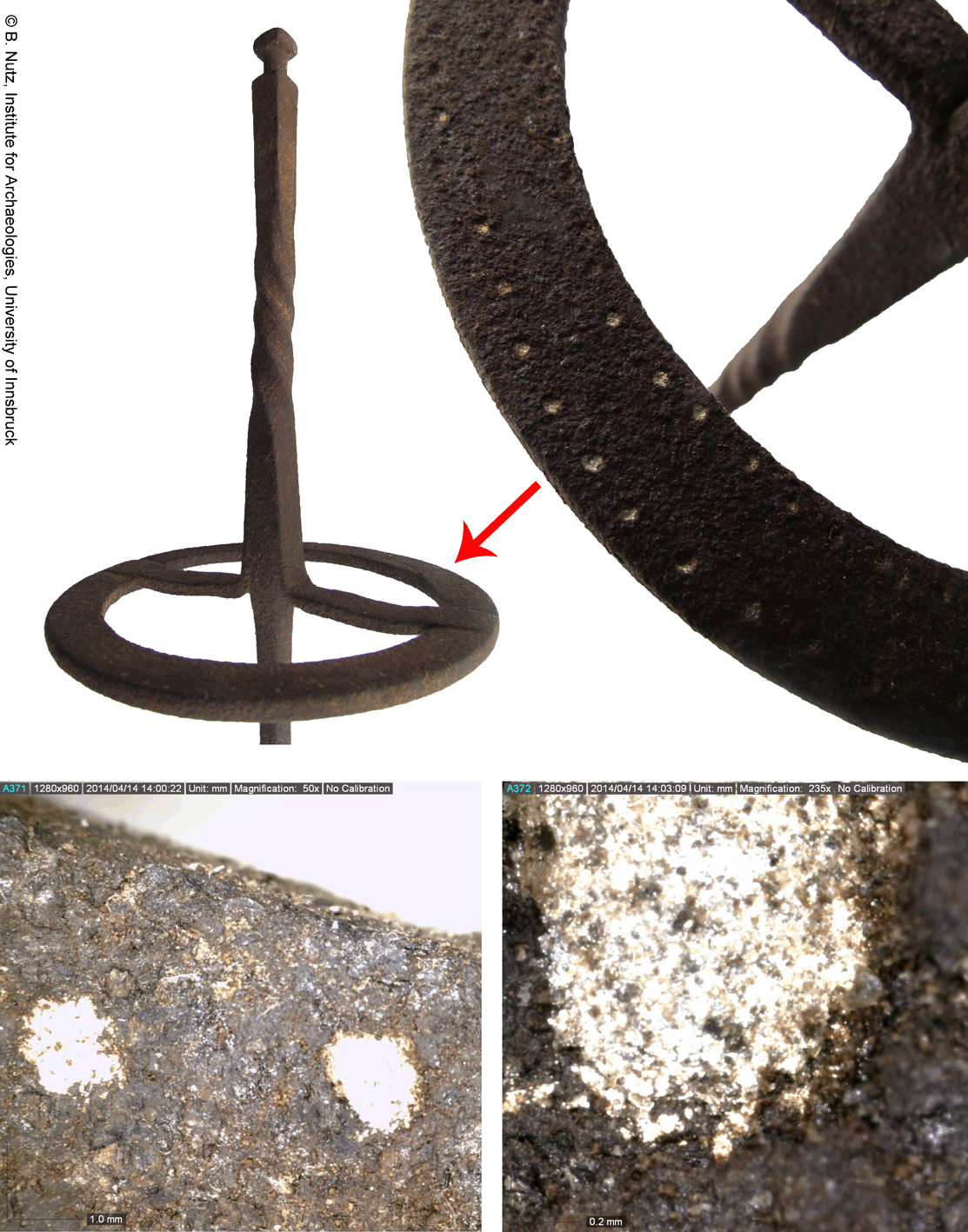 Italy, shoemaker´s spindle, detail