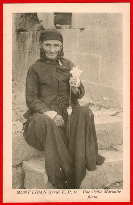 Lebanon, woman spinning