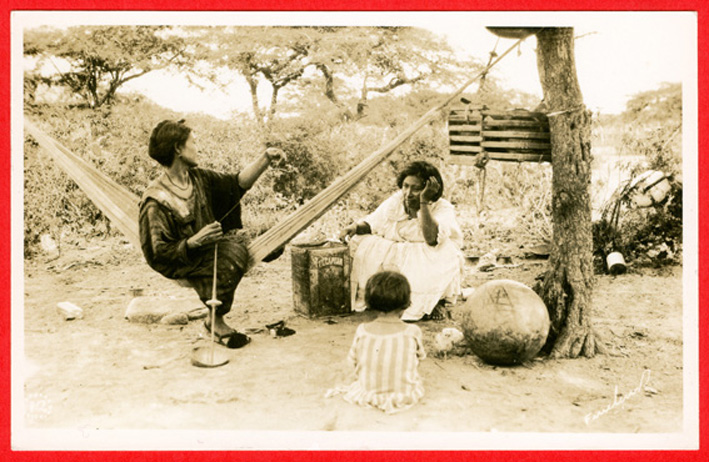 Venezuela, woman spinning