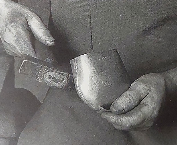 Schließen der Seitenteile