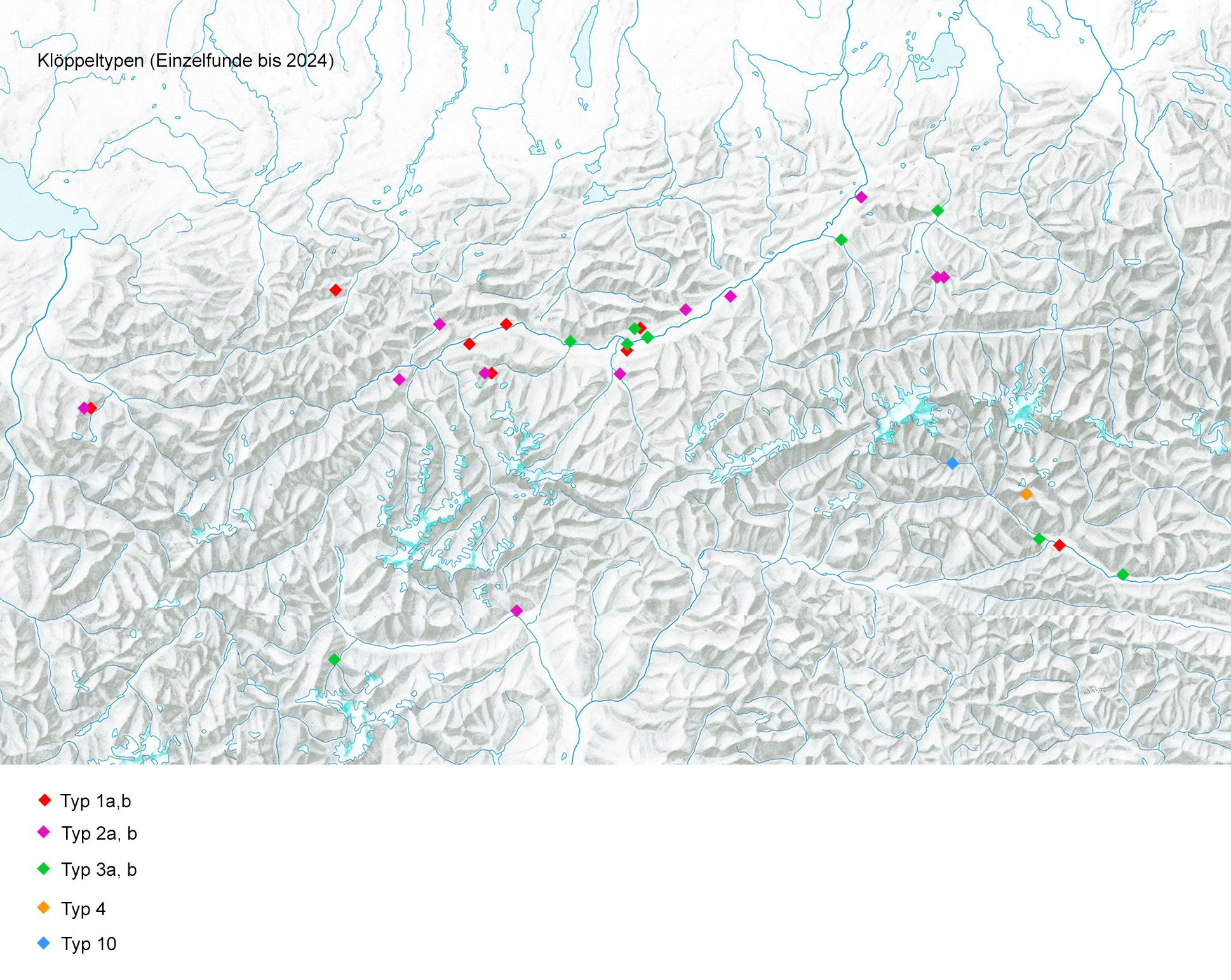 Kartierung Klöppeltypen