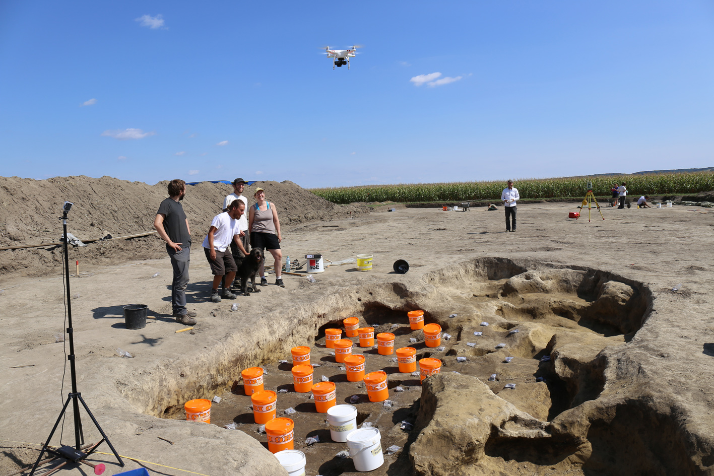 Französisch-österreichisches Grabungstem