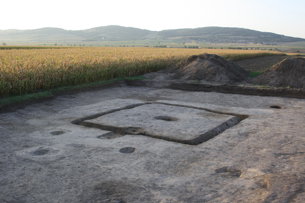 Quadratische Einfriedung