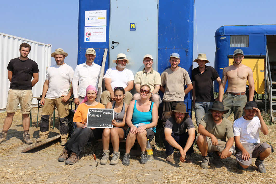 Grabungsteam
