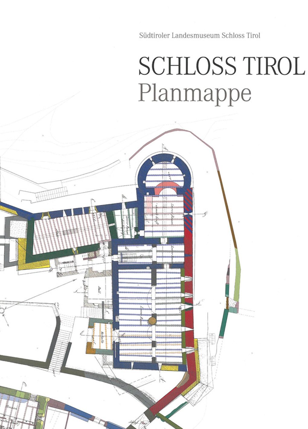 Schloss Tirol, Bd. 1, Planmappe