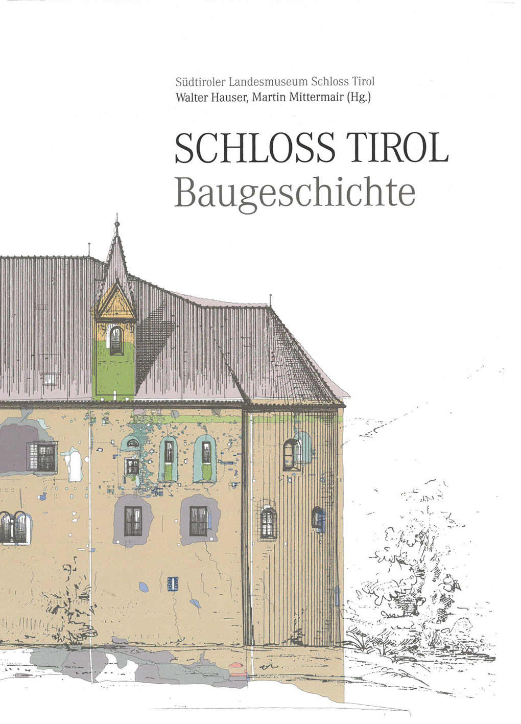 Schloss Tirol, Bd. 1, Planmappe