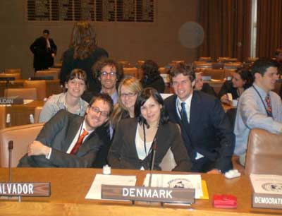Die Innsbrucker Delegation vertrat Dänemark