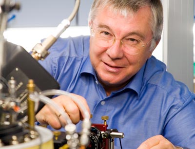 Rainer Blatt vom Institut für Experimentalphysik (Foto: Lackner)