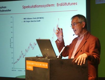 Stephan Schulmeister sprach über die aktuelle Finanzkrise
