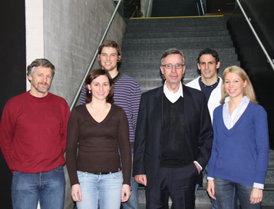 v.l.: Richard Hule, Margarete Witting, Maximilian Mühldorfer, Helmut Rödl, Alexander  …
