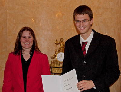 DI Stephan Zugal war einer der 4 Diplomanden der Uni Innsbruck, die mit den Würdigung …