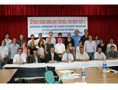 20 StudentInnen nahmen am diesjährigen Asian-Studies-Program Vietnam teil.