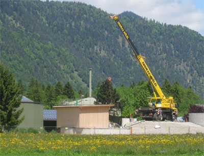 Im November konnte die im Auftrag der Gemeindewerke Garmisch errichtete Biogasanlage  …