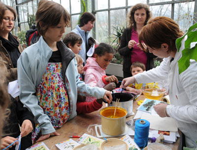 Beim traditionellen Osterfest im Botanischen Garten wurde ein buntes Programm geboten