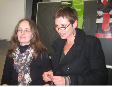 Michaele Ralser und Maria Heidegger beendeten die Gender Lectures im WS 09/10.