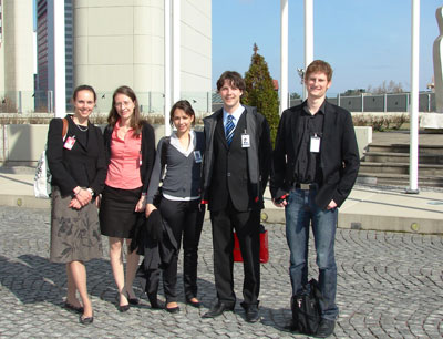 v.l.n.r.: Ehlotzky, Traunmüller (Universität Wien), Swaidan, Mildner, Schwarz. (Foto: …
