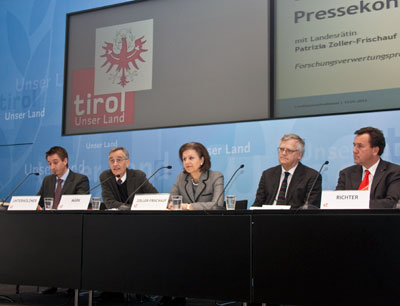 Am 13. Jänner wurde bei einer Landespressekonferenz das neue Forschungsverwertungspro …