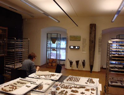 Arbeitsraum Stadtarchaeologie Hall