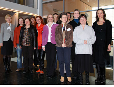 Mitglieder des Netzwerkes femIT trafen sich Mitte Jänner in Innsbruck.