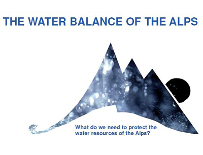 The Water Balance of the Alps