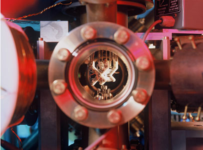Blick in den Quantencomputer  [Foto: C. Lackner]