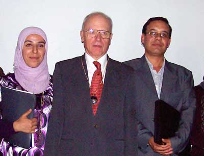 Prof. Köchler bei der Verleihung der Ehrenmedaille der Association des Marocains dans …