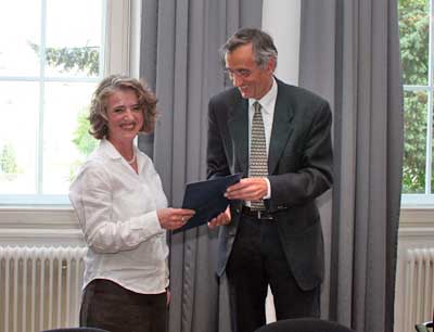 Ursula Schneider vom Forschungsinstitut Brenner-Archiv ist eine der vier Stipendiatin …