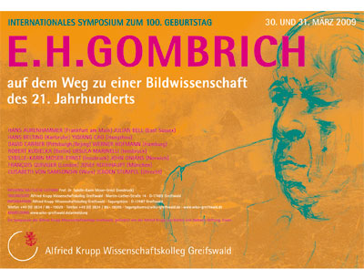 Das Poträt Gombrichs auf dem Plakat zur Tagung in Greifswald stammt aus der Feder von …