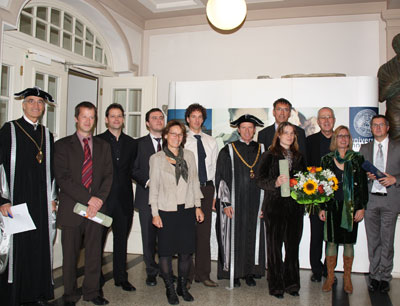 6 Wissenschaftlerinnen und Wissenschaftler erhielten am 16. Oktober die Venia Docendi