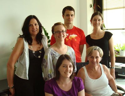 WissenschaftlerInnen des Innsbrucker SRP-Teams um Carol Spöttl (1.v.r., sitzend)