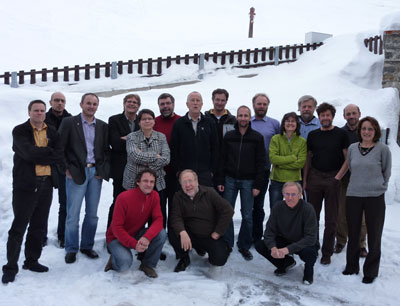 Die Mitglieder des Forschungsschwerpunktes Alpiner Raum - Mensch & Umwelt trafen sich …