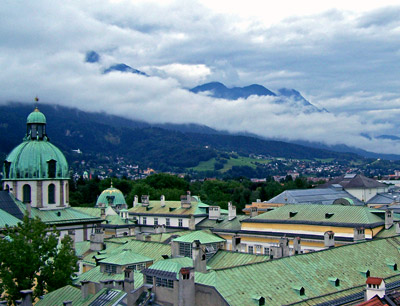 Datenwolken über Innsbruck